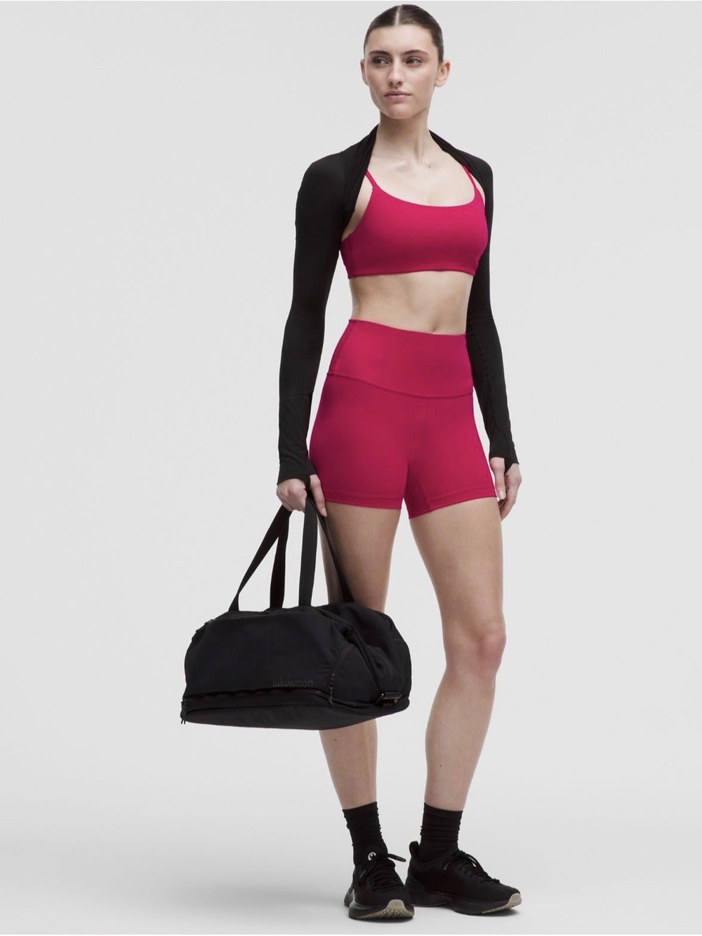 Lululemon Wunder Train High-Rise Short 4”- Mulberry Spark *Sold Out Color*